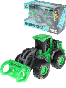 Машинка инерционная /Мини бульдозер/ (14x6,5x8,5 cм, пластик, в кор.) (Арт. 2231975)