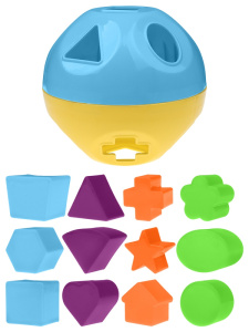 Сортер (12,5х12,5х12,5 см, 12 деталей, в пакете)  (арт.1889305)