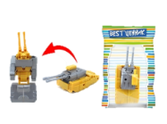 Игрушечный трансформер Робот-танк в пакете