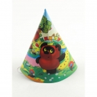 176172  КОЛПАК /ВЕСЁЛЫЙ ПРАЗДНИК/ ДИЗАЙН /ВИННИ ПУХ/ В ПАК. (РУСС. УП.) УП-6ШТ в кор.6*24уп