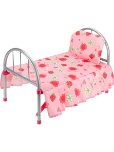 Кроватка для куклы (46х27х32 см) в пакете (Арт.9342-C)