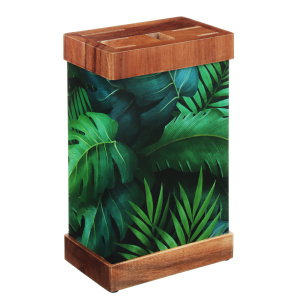 SATOSHI Подставка для ножей Пальмы, картон, дерево (10702070/130923/3376105, Китайская Народная Респ