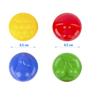 Формы для песка /Сад/ (4 шт) (европодвес)