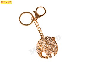 Брелок со стразами Слон, 4х4 см Т-5120