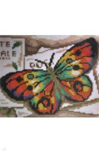 Алмазная мозаика с мольбертом,21х25 см, 1 дизайн, частичная выкладка,  ОПП упаковка.