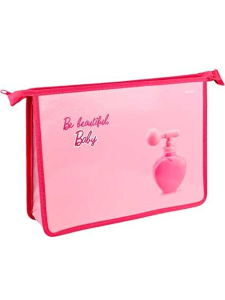 Папка для тетрадей на молнии А4 BE BEAUTIFUL (ПТ-1655) картон + пластик