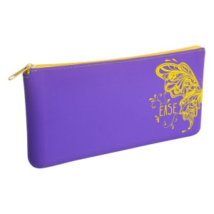 Пенал Hatber 210х95х20мм на молнии мягкий силикон -Ease-