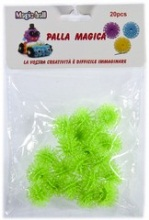 Конструктор-репейник однотонные, 20 деталей, в пакетике с еврохолдером. В ассортименте