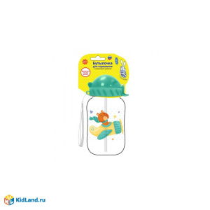 Бутылочка УШАСТЫЙ НЯНЬ 270 мл, с трубочкой Ушастый Нянь в кор.12шт
