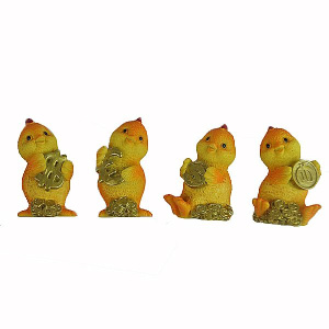 н.г.символ года петух магнит 4,5х1,8х6см 4в.