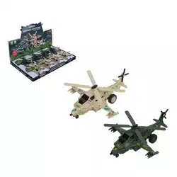 ИГРОЛЕНД Вертолет - трансформер 2 в 1, инерция, удар, ABS, 17х6х15 см, 2 дизайна (10702070/011025/53