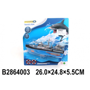 Катер на бат. XD487 на карт. в кор.2*72шт