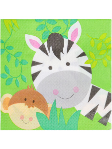 Бумажные салфетки Милые зверята, 33 см,20 шт ФЛ-2811