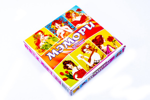 Карточная игра /МЭМОРИ. ЦВЕТЫ/ (27 пар карточек)