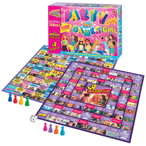 Игра настольная для вечеринки 4в1 /Party games. Girls