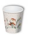 Стаканы бумажные Лисички (250 мл, 6 шт),флоупак СТ-2113