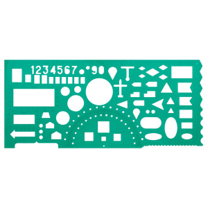 Линейка офицерская Стамм, гибкая ТТ02