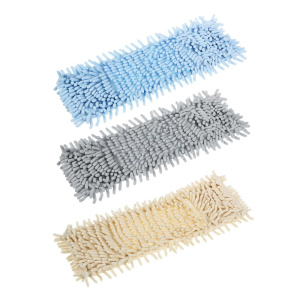 VETTA Насадка для швабры, основа полиэстер, букли микрофибра, эконом, 40x10см, вес 70 г. (10702070/1