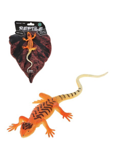 Игрушка изображающая рептилию: ящерица