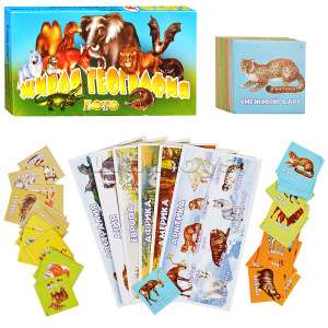 Лото /Живая география/ (картон)