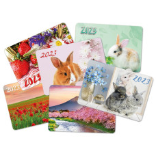 Календарь карманный 2023 набор ассорти (50 видов) 7674