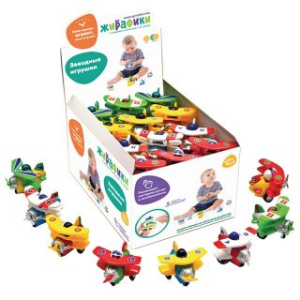 Игрушка инерционная /Самолет/, 8 видов в ассортименте