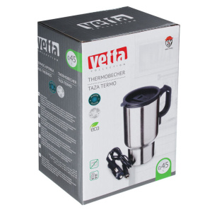 VETTA Термос-кружка 450мл, подогрев от прикуривателя, JL669 (10702070/160821/0253587, Китай)