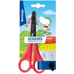Ножницы детские Мульти-Пульти /Приключения Енота/ 13,5см, в футляре, европодвес MS_11135 (10702070/0