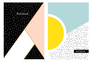 Блокнот А6 60 л. кл. INFORMAT PATTERN греб. мел. карт. спл. Уф-лак