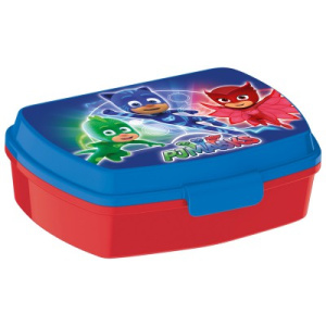 Ланч-бокс пластиковый (17х14х5,6). Герои в масках