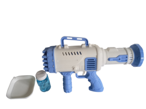 Пузыремет /Пулемет/ с мыльным раствором, 50 мл, 32 отверстия, эл.двигатель