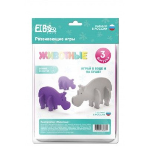 Конструктор Животные /Бегемоты/