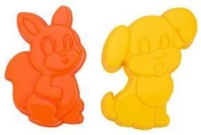 Формочки(белочка+песик), в ассорт.