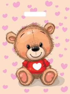 Пакет вырубной Медвежонок 29x40/35мкм ВУР59025