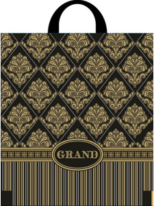 Пакет полиэтиленовый с петлевой ручкой /Гранд/ (31*35 см) СП-7616