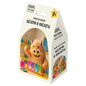 Набор для проведения опытов ТРИ СОВЫ /Щелочи и Кислоты/ EX270T