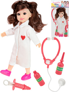 Кукла /Врач/ 31,5см, в наборе 4 предмета, в пакете ( Арт. Y19471084)