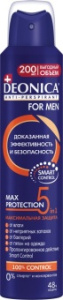 Дез-спрей для тела DEONICA FOR MEN 5Protection Smart Control 200мл