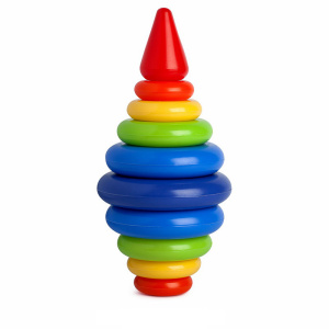 Пирамида /Бочка/, 32 см (в сетке, 11 дет.)