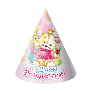 Колпак 16см. (10 шт) Медвежонок-фея 2-16.10-0028