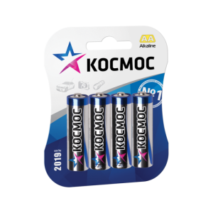 Батарейка Kосмос LR06 BL-4