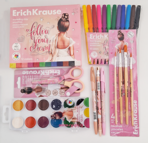 Канцелярский набор /Пуанты/