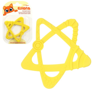 Прорезыватель /Звездочка/ (желтый) КНОПА