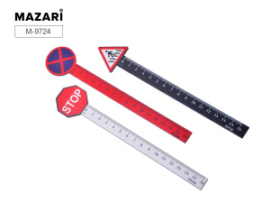 Линейка деревянная, 16см, /SIGN/, ОПП- упаковка