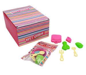 Набор посуды ( 6 предметов)  МАЛЕНЬКАЯ ХОЗЯЙКА (15 шт. в ш/б) (арт. 101014998) кратно 15