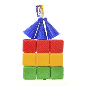 Набор кубиков /Башня/ средний (кубик 10х10 см)