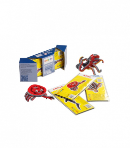 /Морские обитатели/. Набор из 8 пазлов. Игра настольно-печатная /Объемные пазлы/