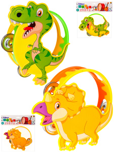 Бубен /Динозаврик/ (2 вида микс,в пакете) (Арт. ИМ-5838)