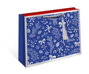 0557.201 Сумка бумажная делюкс НГ CB 230х180х100