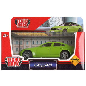 Машина металл СЕДАН, 10 см, инерция, кор 